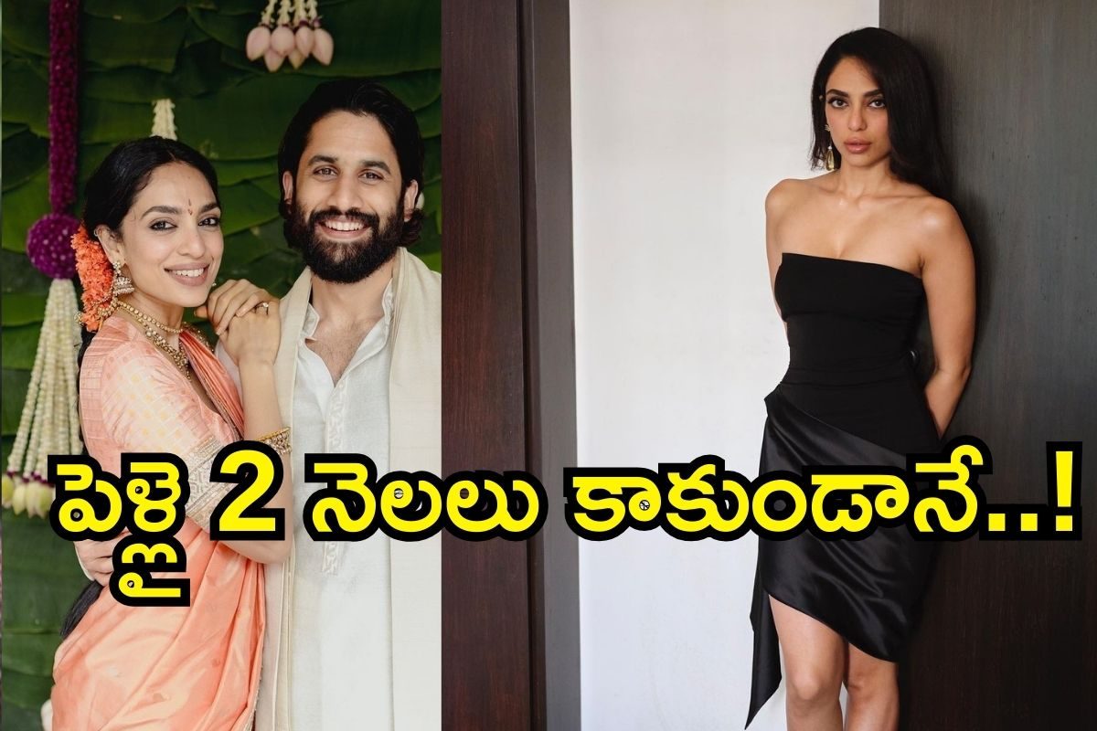 Sobhita Dhulipala: అక్కినేని కోడలు శోభిత అదిరే గుడ్ న్యూస్.. పెళ్లై 2 నెలలు కూడా కాకుండానే