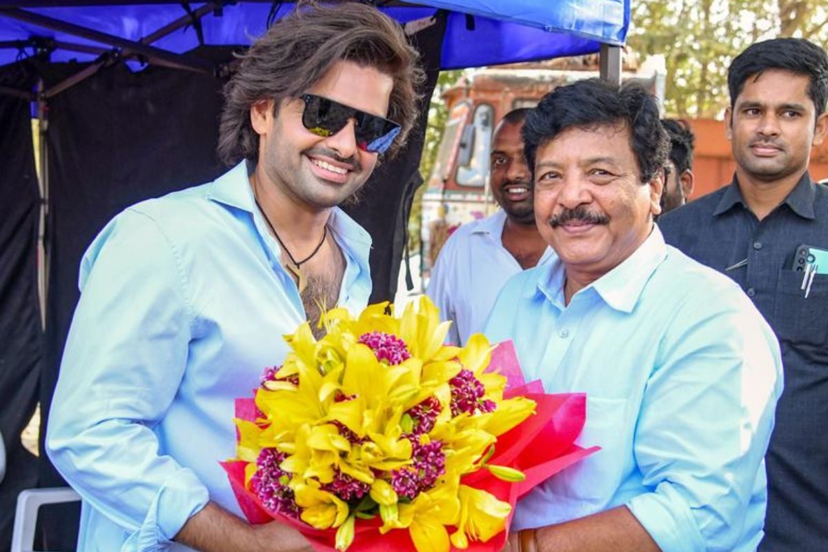 Ram Pothineni: రామ్ పోతినేని కలిసిన మినిస్టర్ కందుల దుర్గేష్... ఎక్కడో తెలుసా?