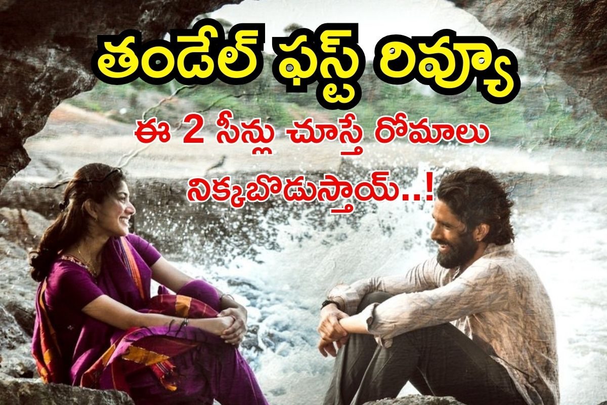 Thandel First Review: తండేల్ ఫస్ట్ రివ్యూ.. గూస్ బంప్స్ తెప్పించే సీన్లు, హైలైట్స్ ఇవే..