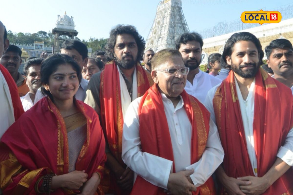 తిరుమల శ్రీవారిని దర్శించుకున్న తండేల్ మూవీ టీమ్..