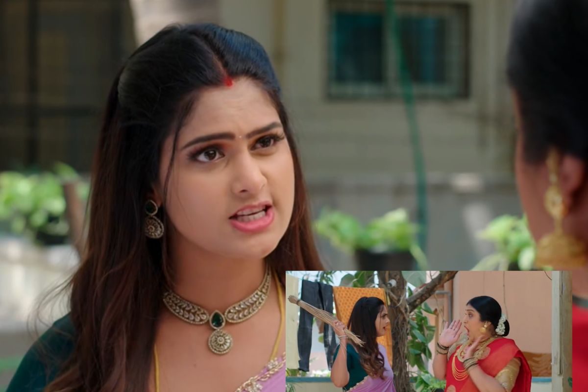 ఏమే కాంతం.. మా అత్తింటివాళ్లనే అవమానిస్తావా? చీపురు తిరిగేసి కొడుతా.. శృతి మాస్ వార్నింగ్!