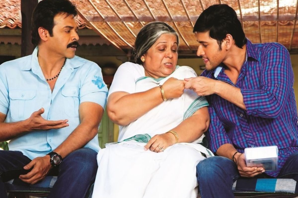 'సీతమ్మ వాకిట్లో సిరిమల్లె చెట్టు' సినిమాలో ఈ బామ్మ గుర్తుందా?.. ఆమె కొడుకు క్రేజీ హీరో!