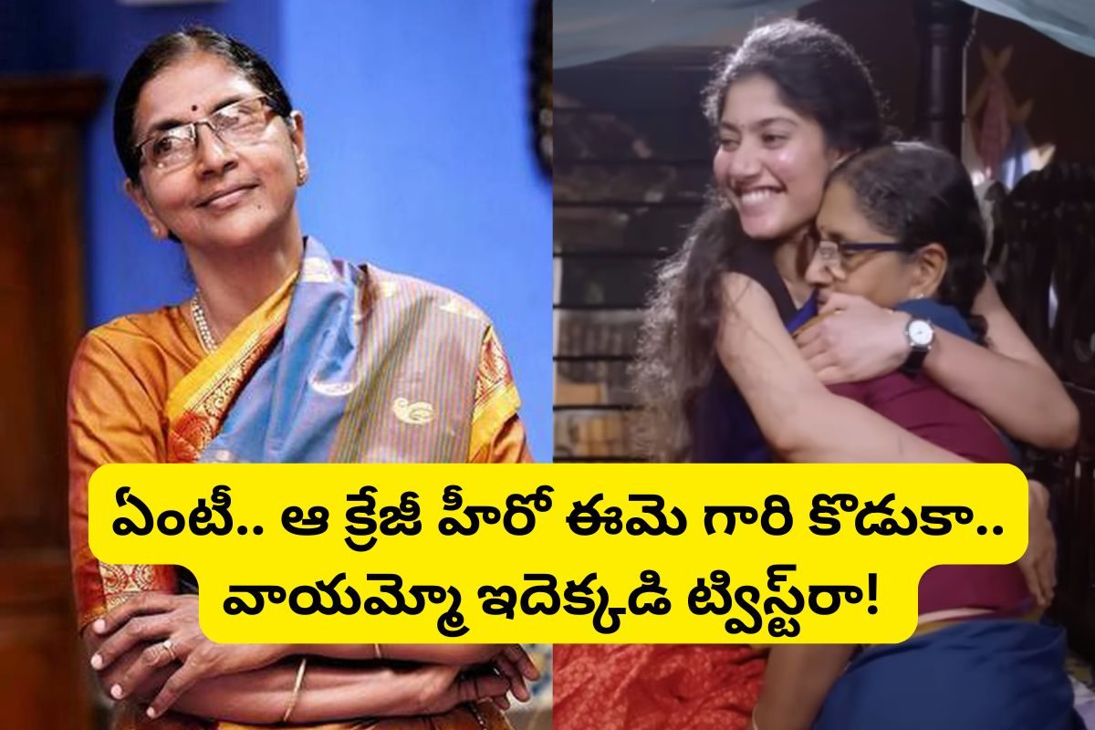 'ఫిదా' సినిమాలో సాయి పల్లవి అత్త గుర్తుందా?.. ఆమె కొడుకు తెలుగులో తోపు హీరో! రూ.100 కోట్ల