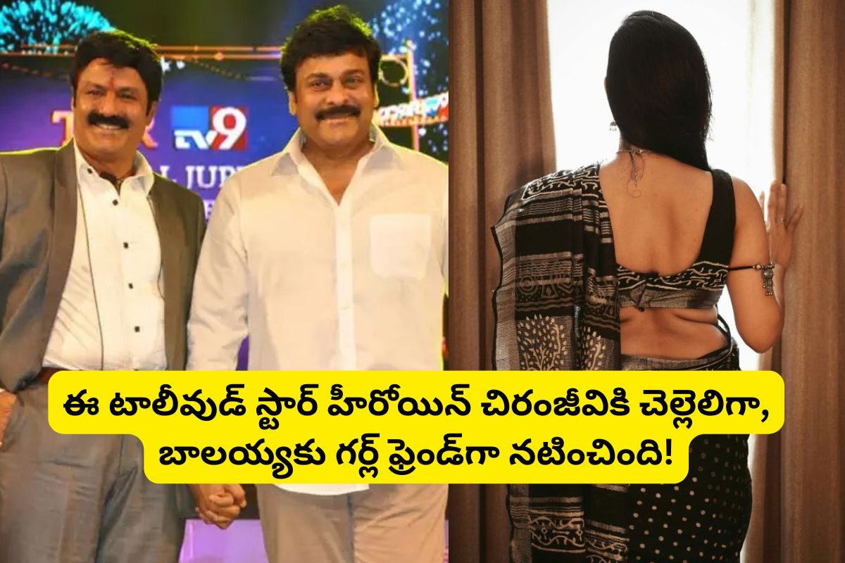 బాలకృష్ణ‌కు లవర్‌గా, చిరంజీవికి చెల్లెలిగా నటించిన ఏకైక స్టార్ హీరోయిన్ ఎవరో తెలుసా?