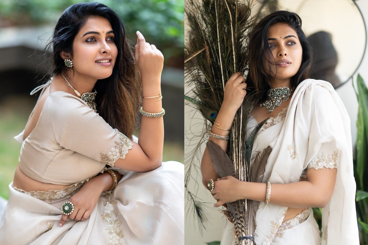 Divi Vadthya: చీరకట్టి కవ్వించిన బిగ్ బాస్ దివి.. కుర్రాళ్ళ చూపంతా అక్కడే..!