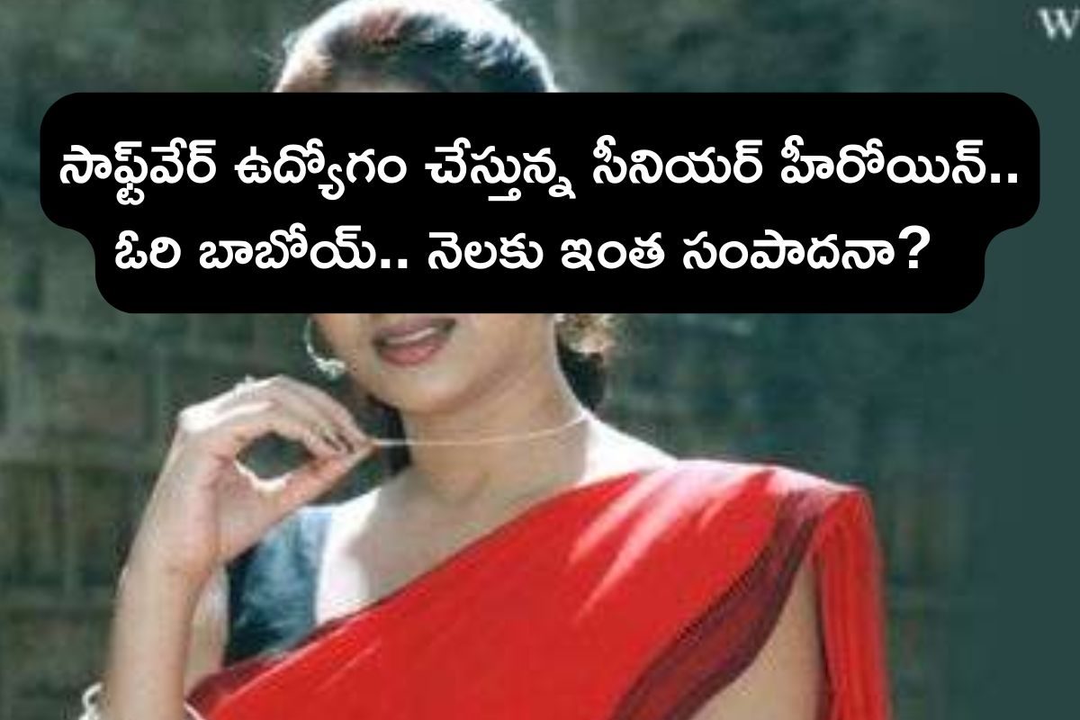 4వ తరగతిలో సినీ ఎంట్రీ, కట్ చేస్తే తెలుగులో క్రేజీ హీరోయిన్.. ఇప్పుడు IT ఎంప్లాయ్