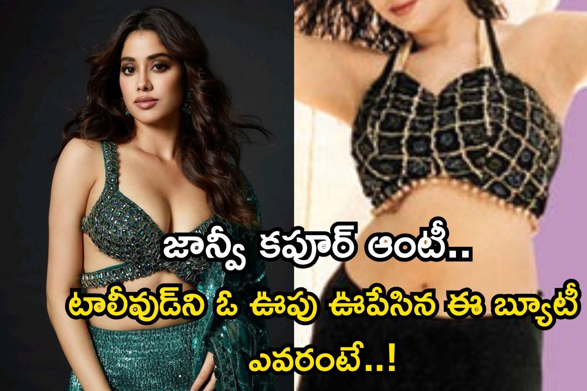 Tollywood Heroine: జాన్వీ కపూర్ ఆంటీ కూడా హీరోయినే.. టాలీవుడ్‌ని ఓ ఊపు ఊపేసిన ఈ బ్యూటీ ఎవర