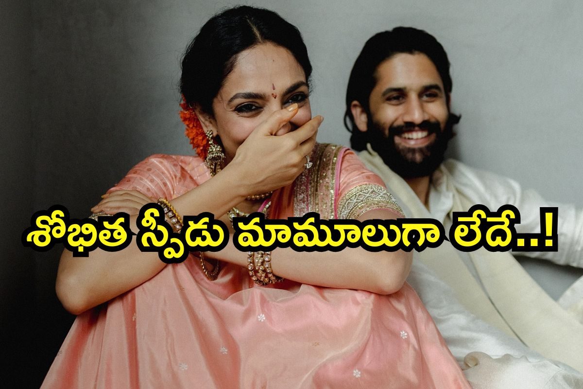 Sobhita Dhulipala: అక్కినేని కోడలు శోభిత దూళిపాళ్ల గుడ్ న్యూస్.. పెళ్ళైన నాలుగు నెలలకే..!