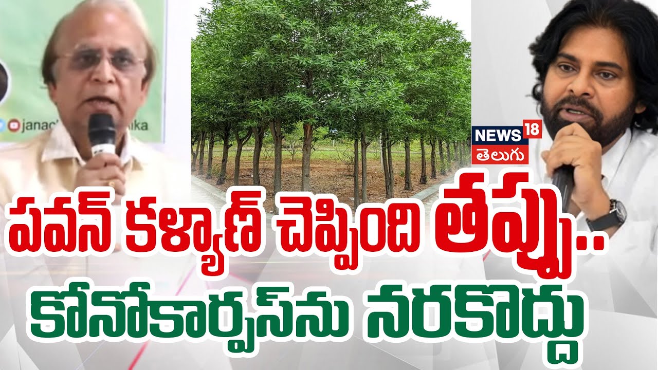 Ch B Rao CCMB EX Director CH Mohan Rao | కోనోకార్పస్ చెట్లను నరకొద్దు ...
