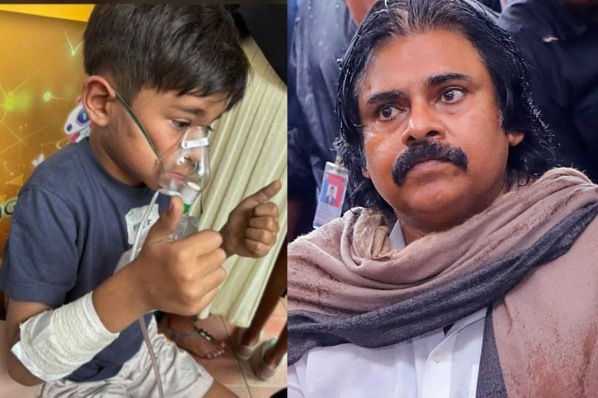 Pawan Kalyan: కోలుకుంటున్న పవన్ కళ్యాణ్ కొడుకు.. మార్క్ శంకర్ ఫోటో వైరల్!