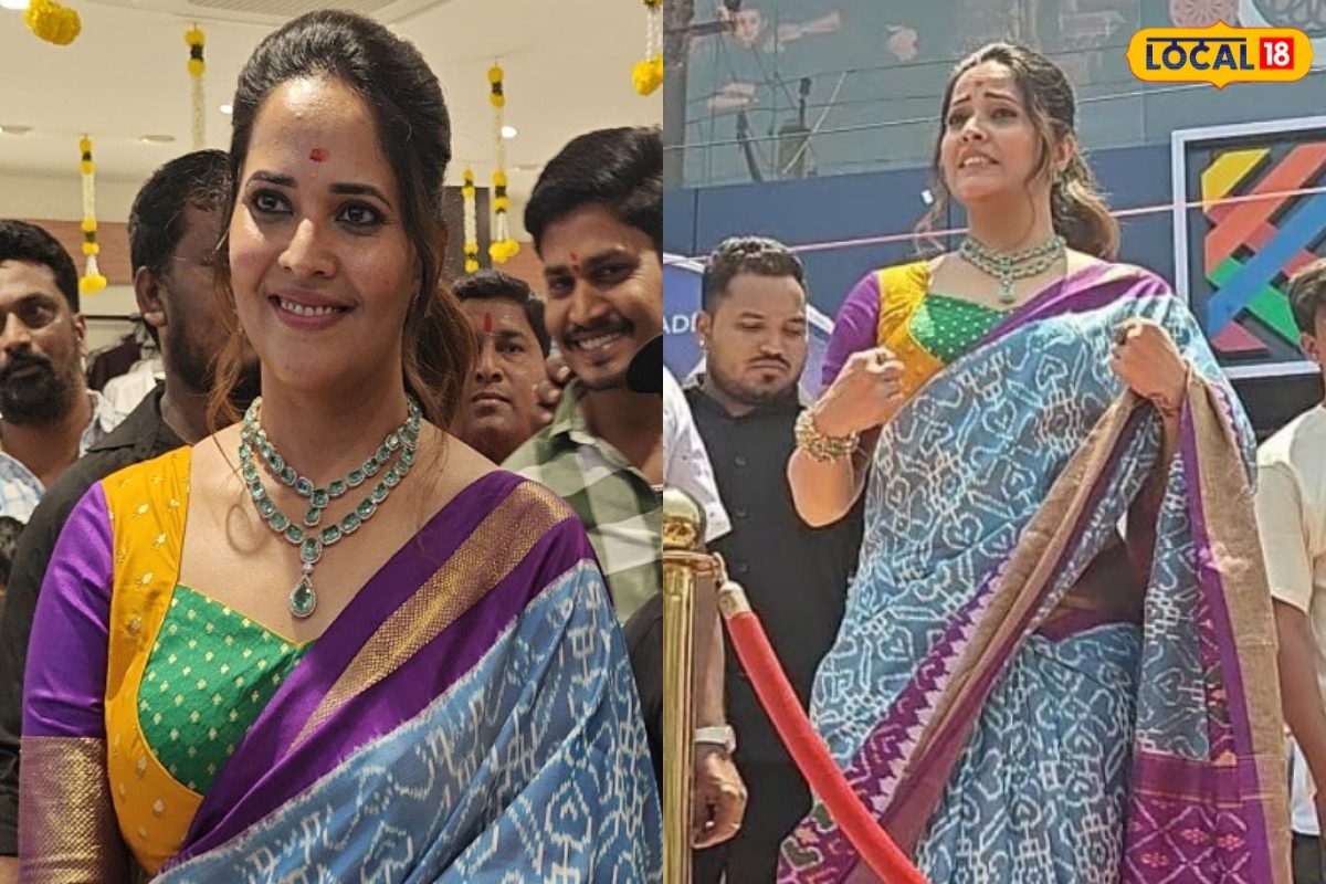 సిరిసిల్లలో సందడి చేసిన యాక్టర్ అనసూయ