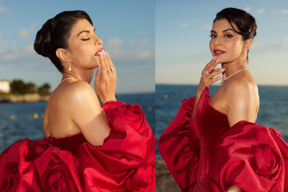 కేన్స్ ఫిల్మ్ ఫెస్టివల్‌లో జాక్విలిన్ షైనింగ్.. రెడ్ గౌను, డైమండ్ నెక్లెస్‌తో బ్యూటీ రచ్చ