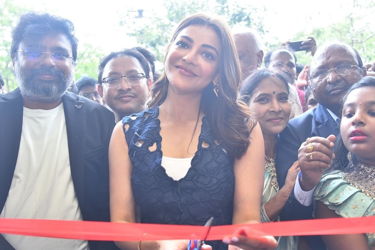 Kajal Aggarwal: ‘గోకులం సిగ్నేచర్ జువెల్స్’ ప్రారంభించిన కాజల్..!