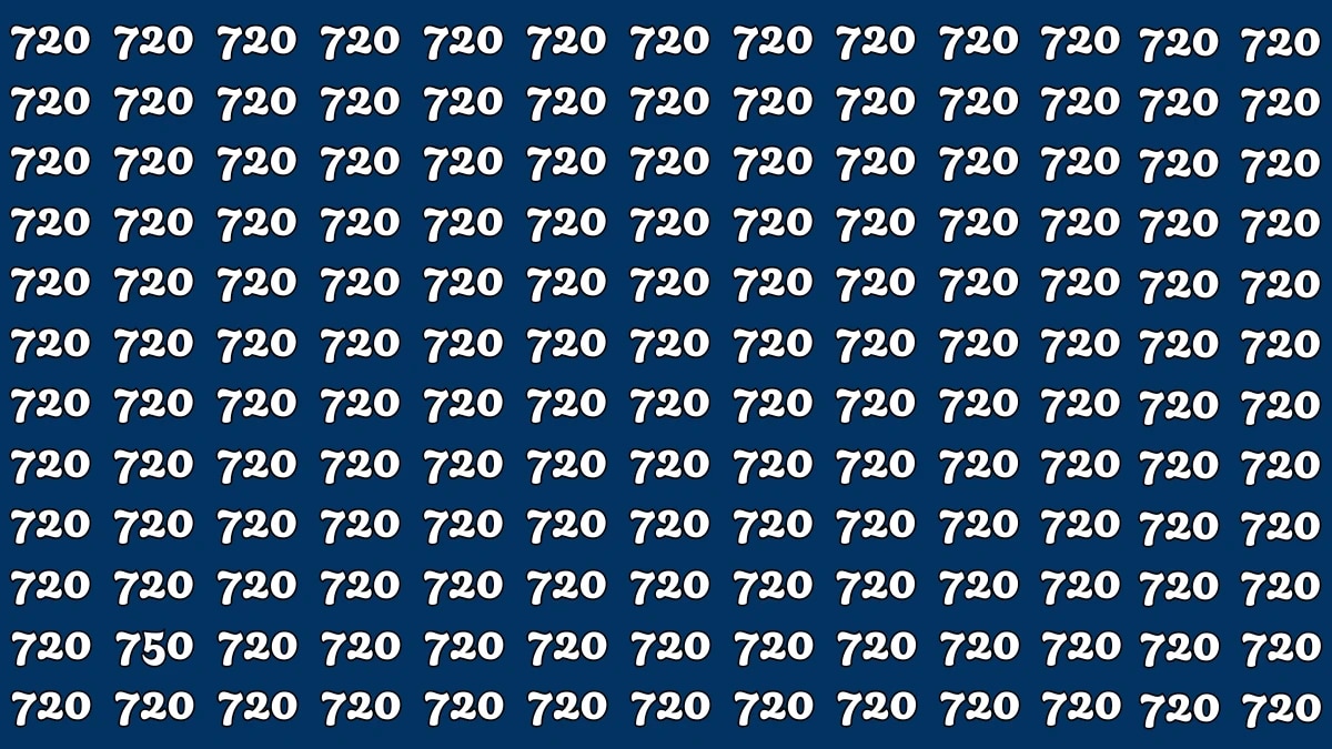 Optical illusion: ఈ ఫోటోలో 750 నంబర్‌ను 8 సెకన్లలో కనిపెట్టండి.. డేగ ...