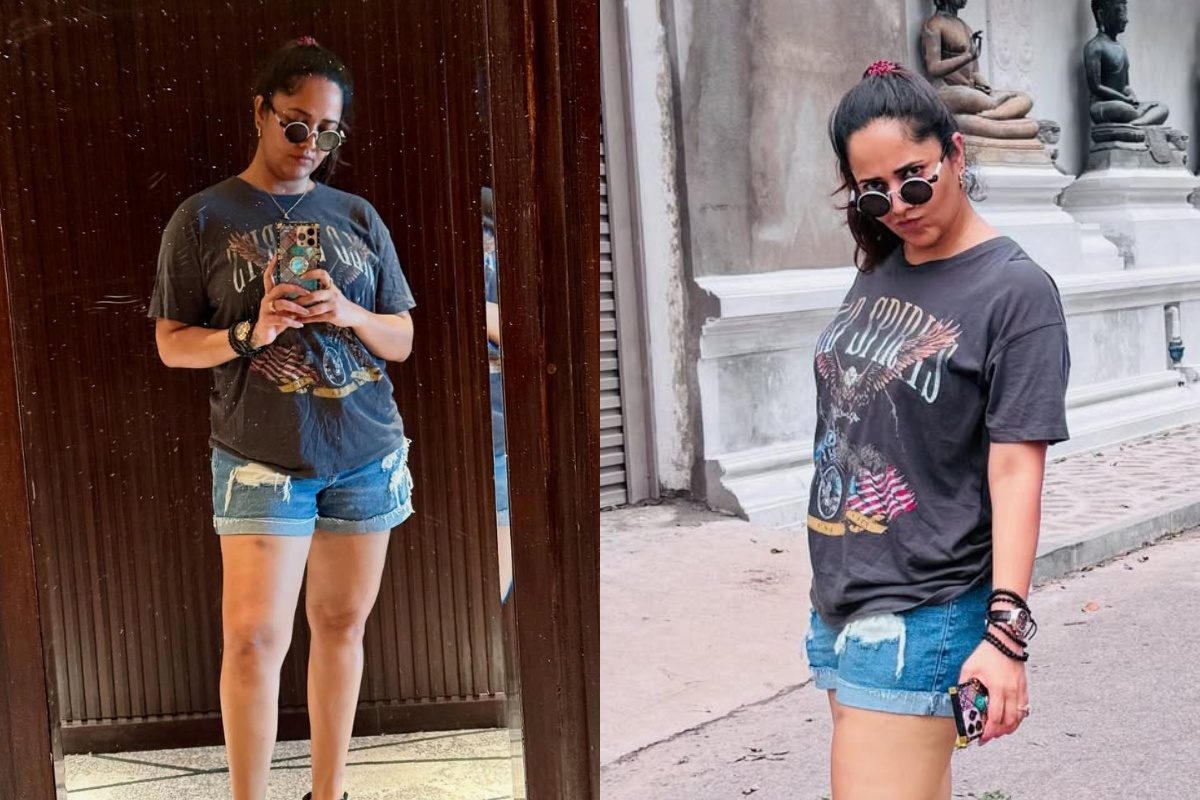 Anasuya: విదేశీ వీధుల్లో అనసూయ రచ్చ చూశారా? కుర్రాళ్లకు అసలైన కిక్కంటే ఇదేనేమో..