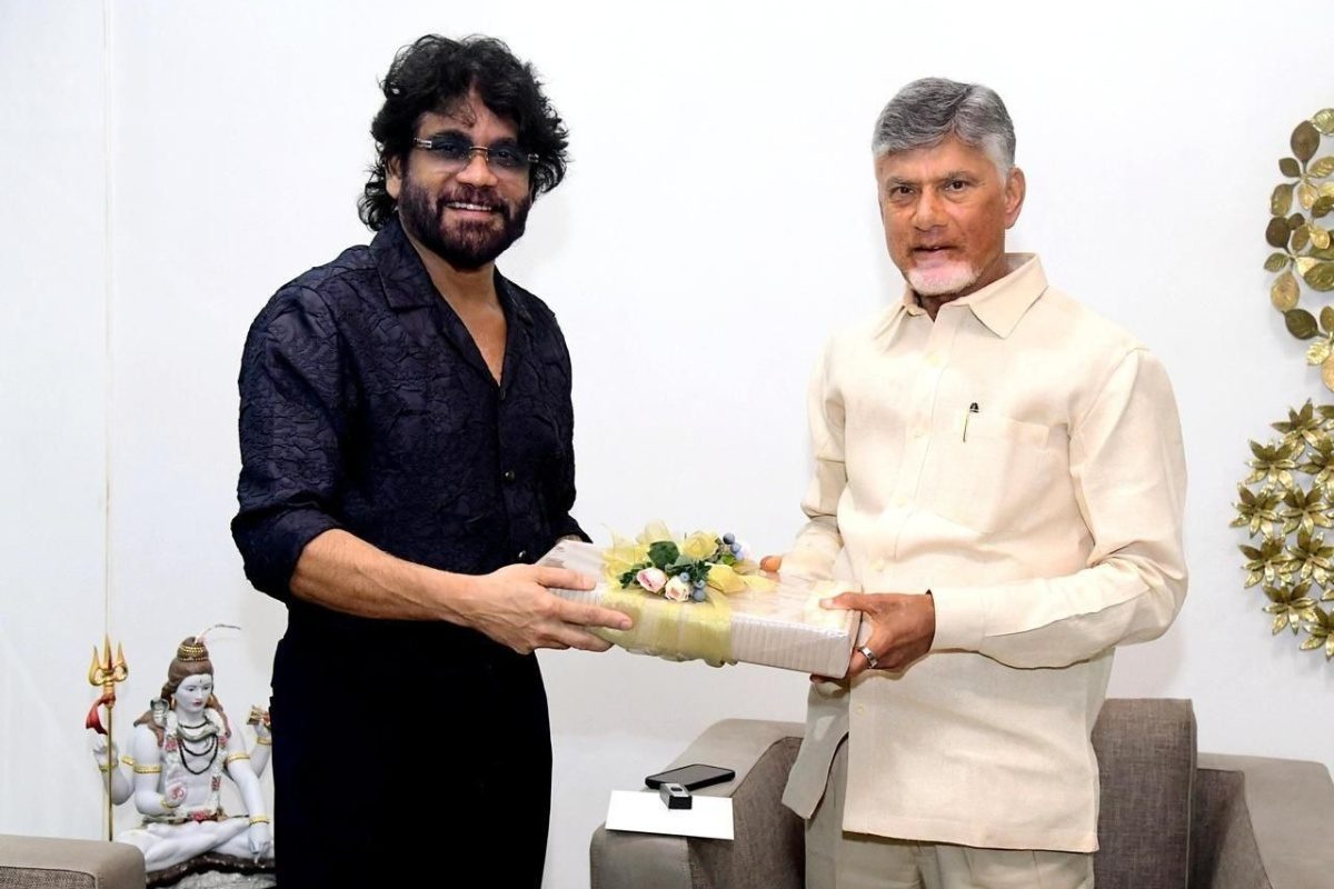 Nagarjuna: అక్కినేని వారింట పెళ్లి సందడి షురూ..! చంద్రబాబును కలిసిన నాగార్జున