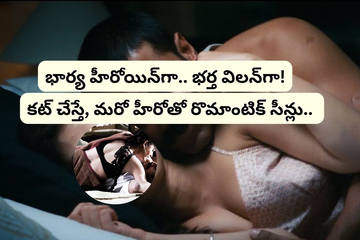 భార్య హీరోయిన్‌గా చేసిన సినిమాలో భర్త విలన్.. కట్ చేస్తే, హీరోతో రొమాంటిక్ సీన్లు.!