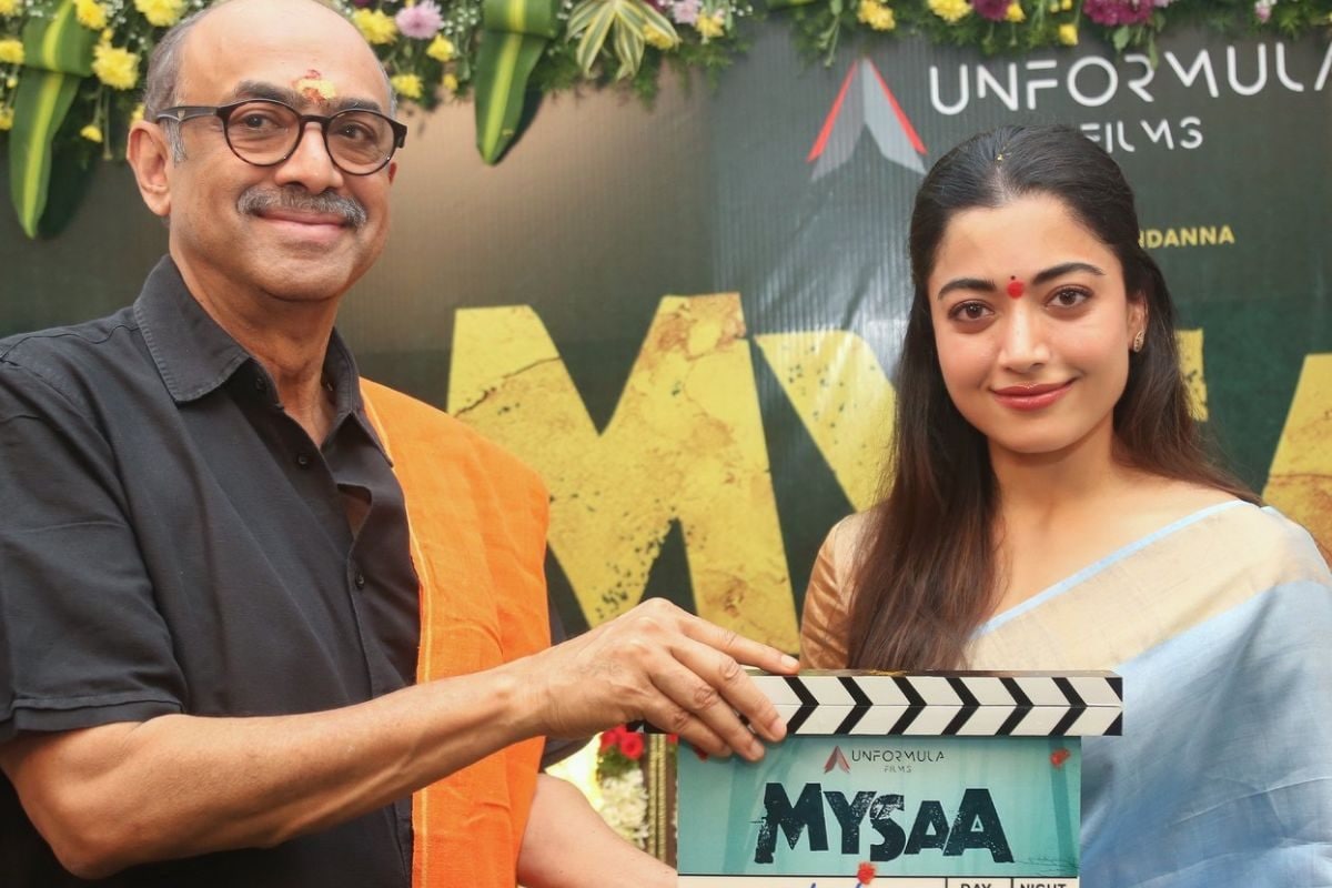 Rashmika Mandanna: రష్మిక మందన్నా 'మైసా' మూవీ స్టార్ట్.. గోండు తెగల కాన్సెప్ట్‌తో..!