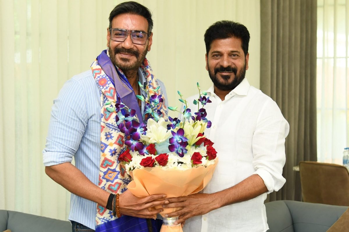 Revanth Reddy: సీఎం రేవంత్ రెడ్డితో అజ‌య్ దేవ‌గ‌ణ్‌ భేటీ.. భారీగానే ప్లాన్ చేశారే..!