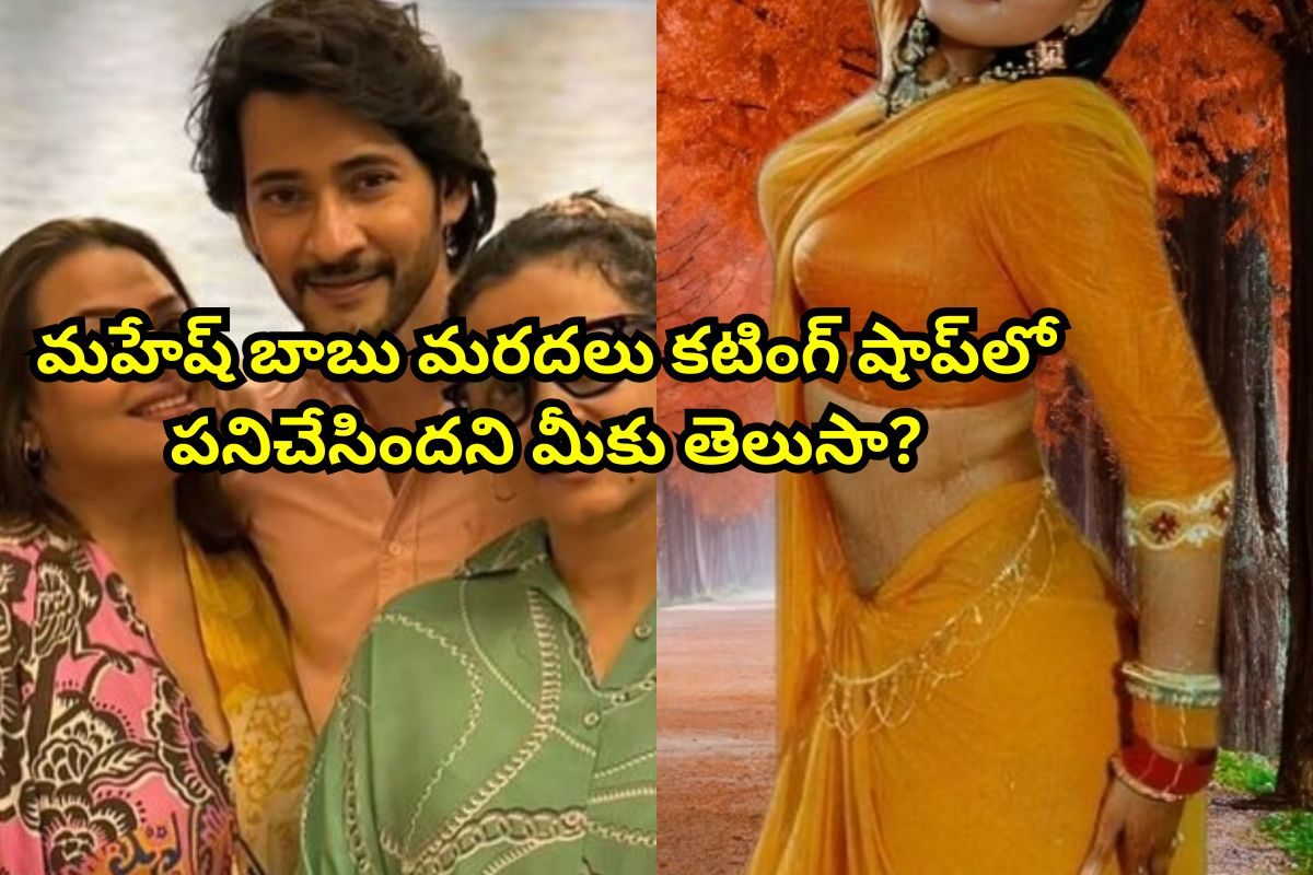 మహేశ్ బాబు మరదలు టెన్త్ ఫెయిల్ అని తెలుసా?.. ఇండస్ట్రీని వదిలేసి సెలూన్‌లో పని చేసింది!