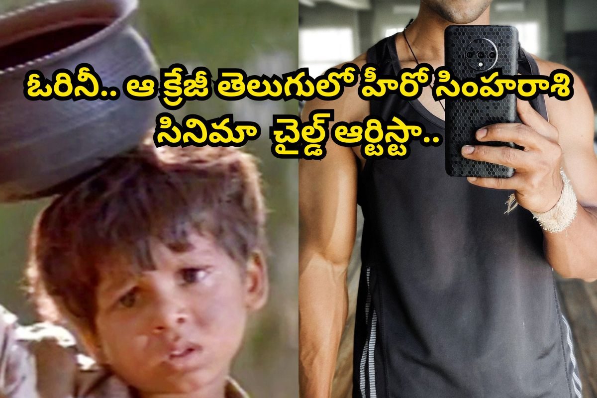 'సింహరాశి' సినిమాలో ఈ చైల్డ్ ఆర్టిస్టు గుర్తున్నాడా?.. ఇప్పుడు ఆయన తెలుగులో తోపు హీరో!