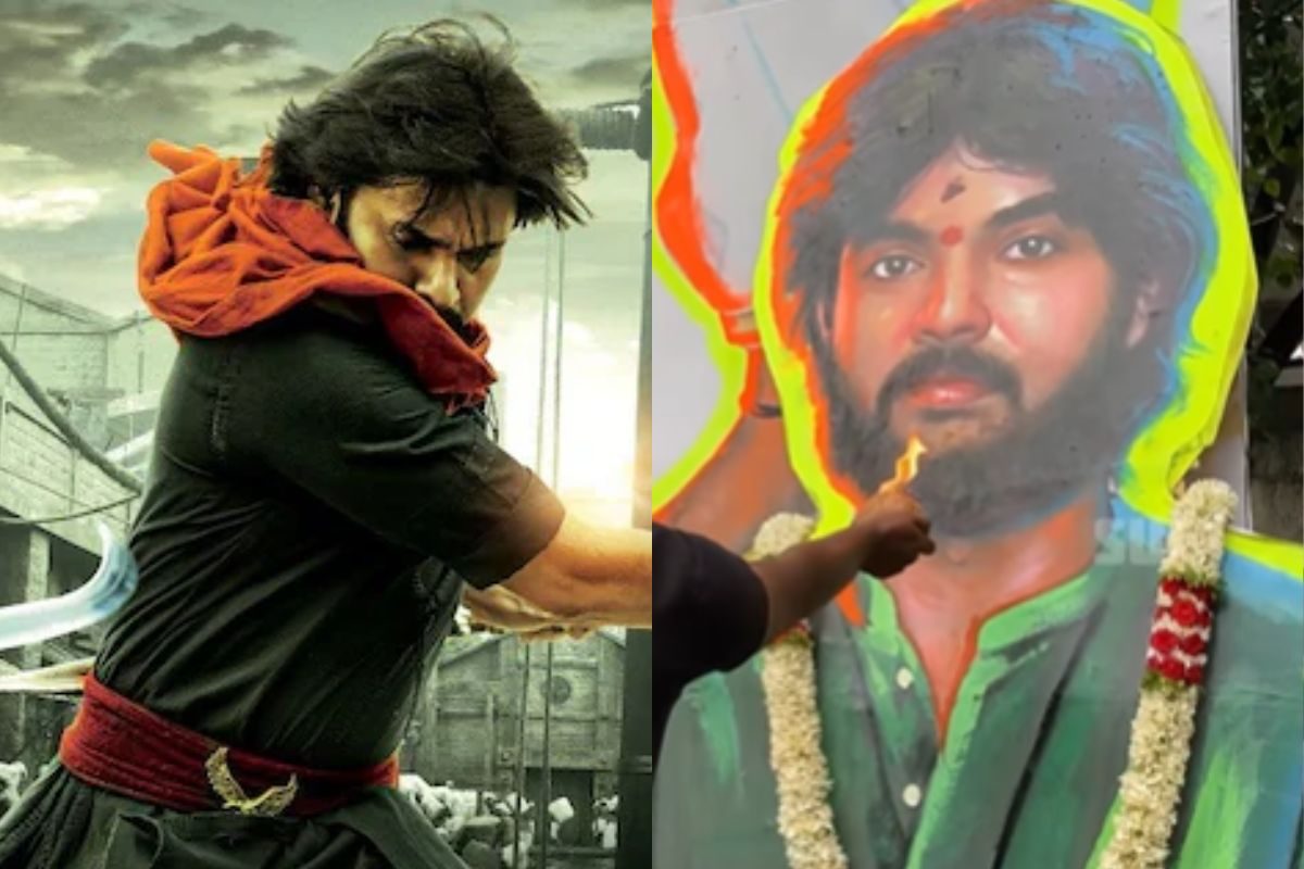 ఇదేం పిచ్చిరా అయ్యా.. తండ్రి సినిమా రిలీజైతే.. కొడుకు కటౌట్‌ పెట్టారు.. మీ అభిమానం తగలెయ్య