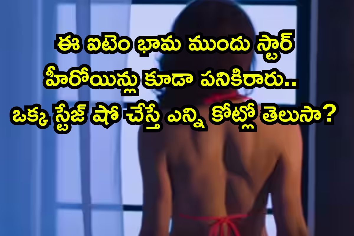 Urvashi Rautela: ఈ ఐటెం భామ ముందు స్టార్ హీరోయిన్లు కూడా పనికిరారు.. ఒక్క స్టేజ్ షో చేస్తే