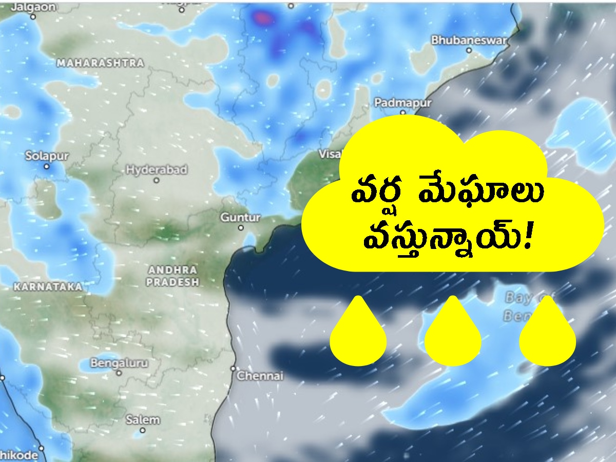 AP and Telangana Weather Forecast Update: వారం పాటూ వర్షాలు.. రెండు ...