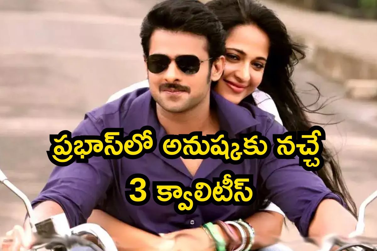 ప్రభాస్‌లో అనుష్కకు నచ్చే 3 క్వాలిటీస్ ఇవేనట.. అందుకే పడిపోయిందా? నువ్వు మామూలు తోపు కాదు