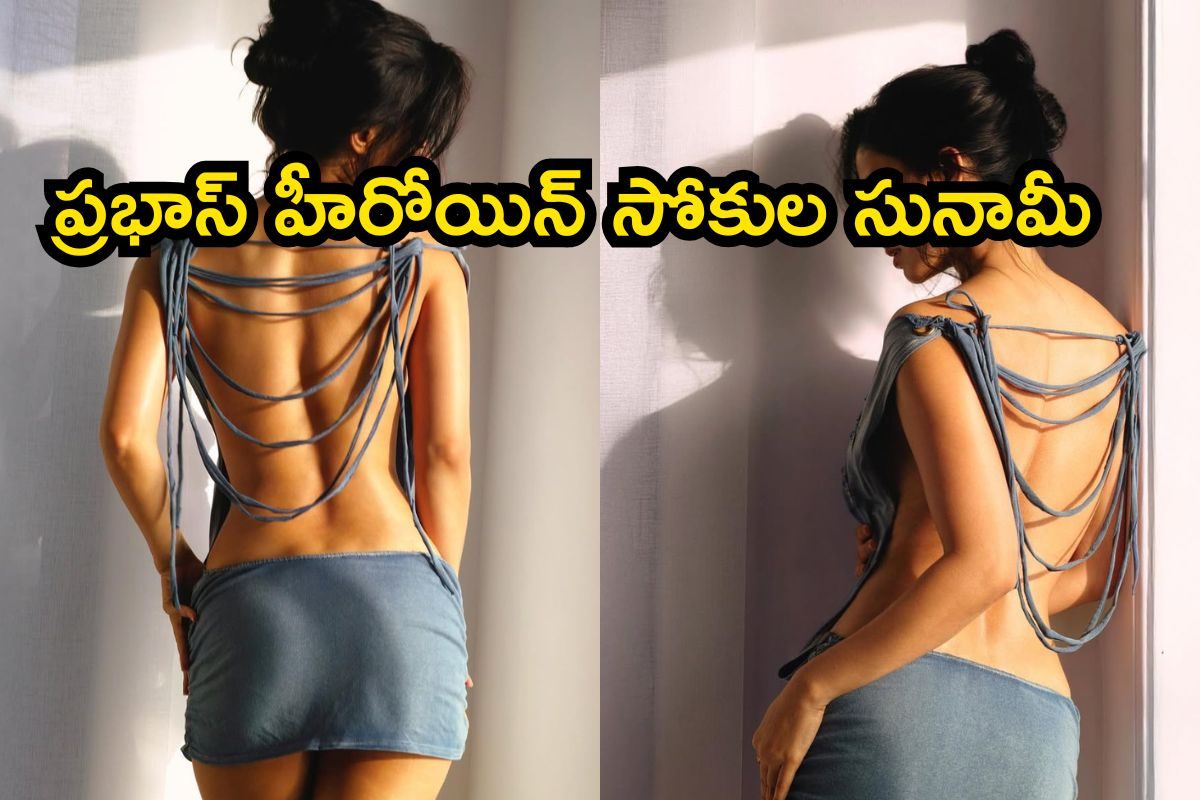 Prabhas Heroine: అందాలతో కాకరేపిన ప్రభాస్ బ్యూటీ.. వైడ్ యాంగిల్‌‌లో సోకుల సునామీ