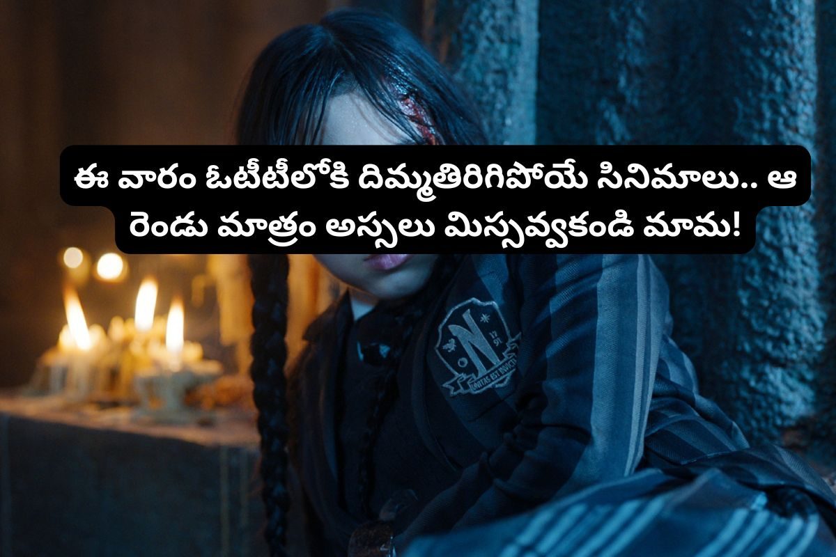 OTT Movies: ఈ వారం OTTల్లోకి ఎంట్రీ ఇస్తున్న కొత్త సినిమాలు, వెబ్‌సిరీస్‌లు ఇవే..! 