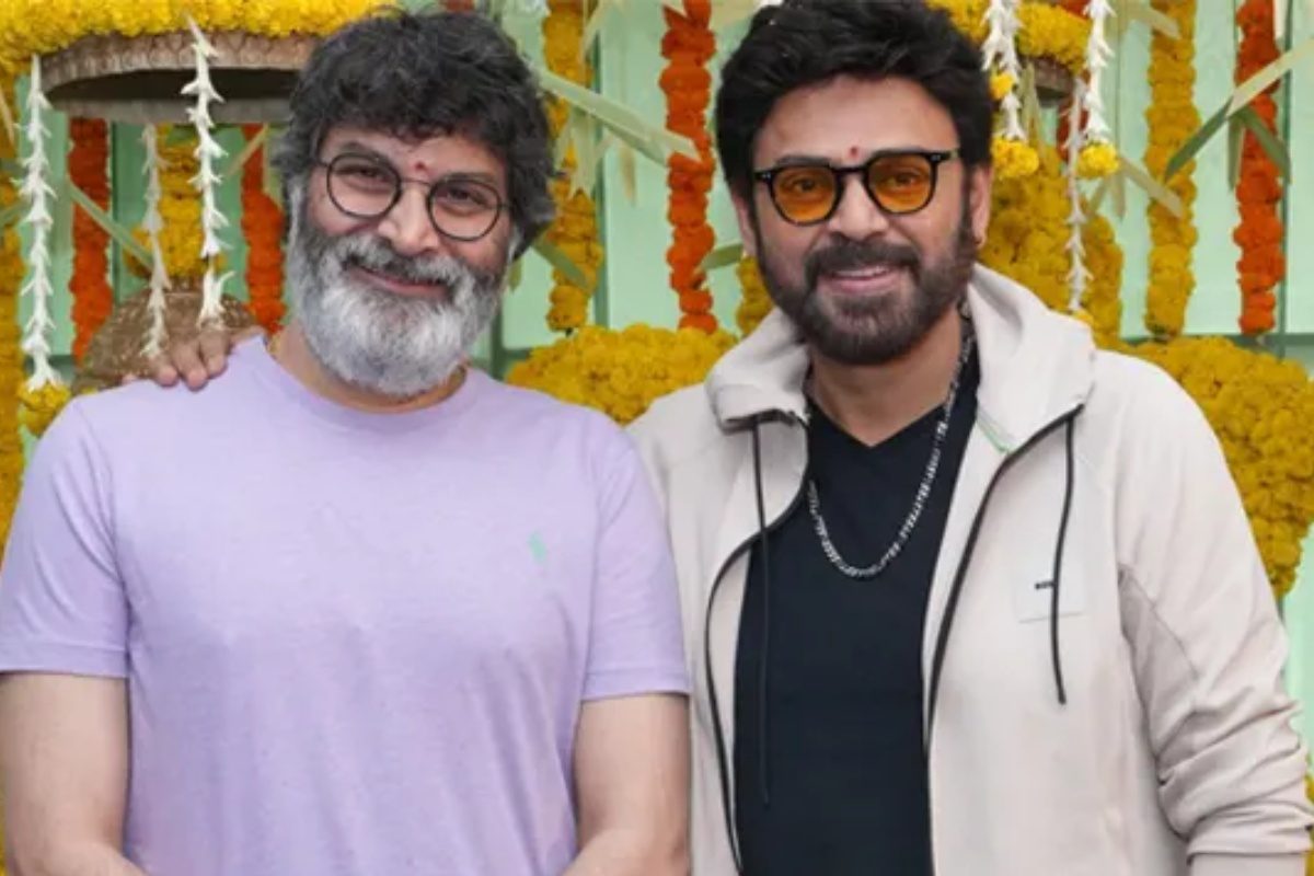 వెంకటేష్- త్రివిక్రమ్ శ్రీనివాస్ కాంబోలో కొత్త సినిమా.. పూజా కార్యక్రమాలతో ప్రారంభం