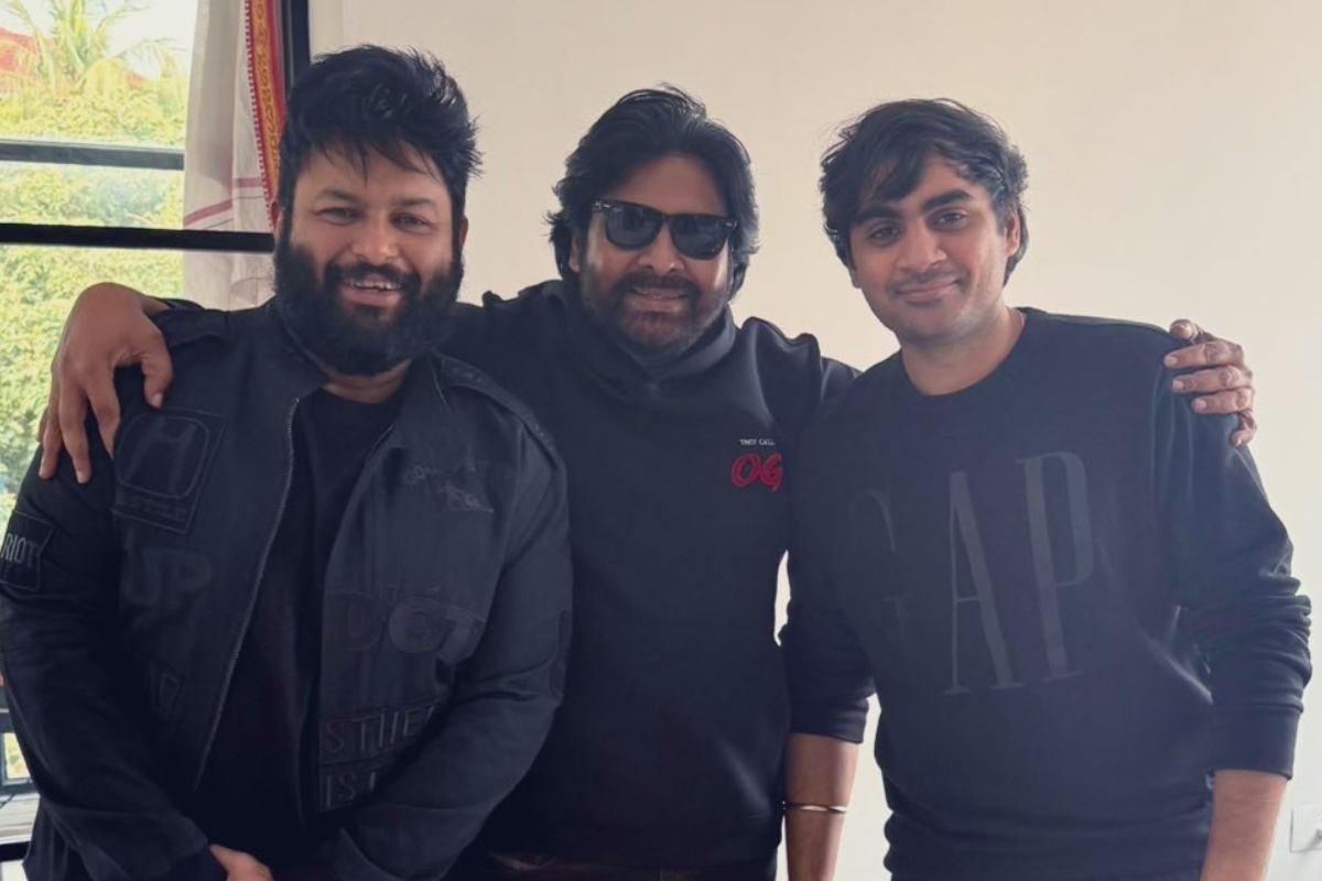 OG Movie: ఒకే ఫ్రేమ్‌లో 'ఓజీ' ముగ్గురు పిల్లర్స్ .. థియేటర్‌లలో మాస్ విధ్వంసమే!