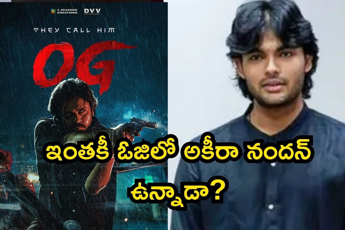 OG Movie: ఇంతకీ ఓజిలో అకీరా నందన్ ఉన్నాడా? ఫ్యాన్స్ కూడా గుర్తించలేకపోయారా?  