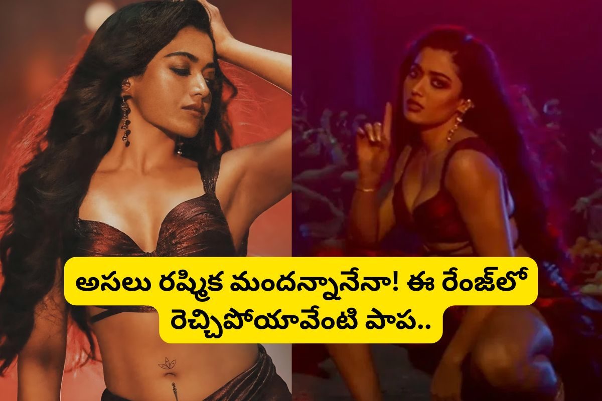 రష్మిక మందన్నా హాట్ సాంగ్ చూశారా?... పిచ్చెక్కిస్తున్న స్టెప్స్! ఈ రేంజ్‌లో రెచ్చిపోయింది