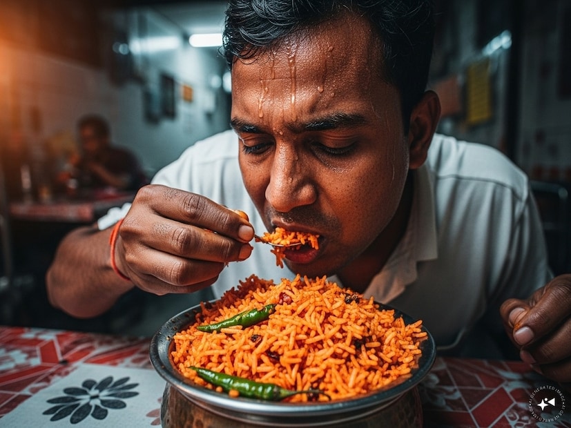 Sweating While Eating: కారం అన్నం తినేటప్పుడు చెమటలు పడుతున్నాయా? అయితే ...