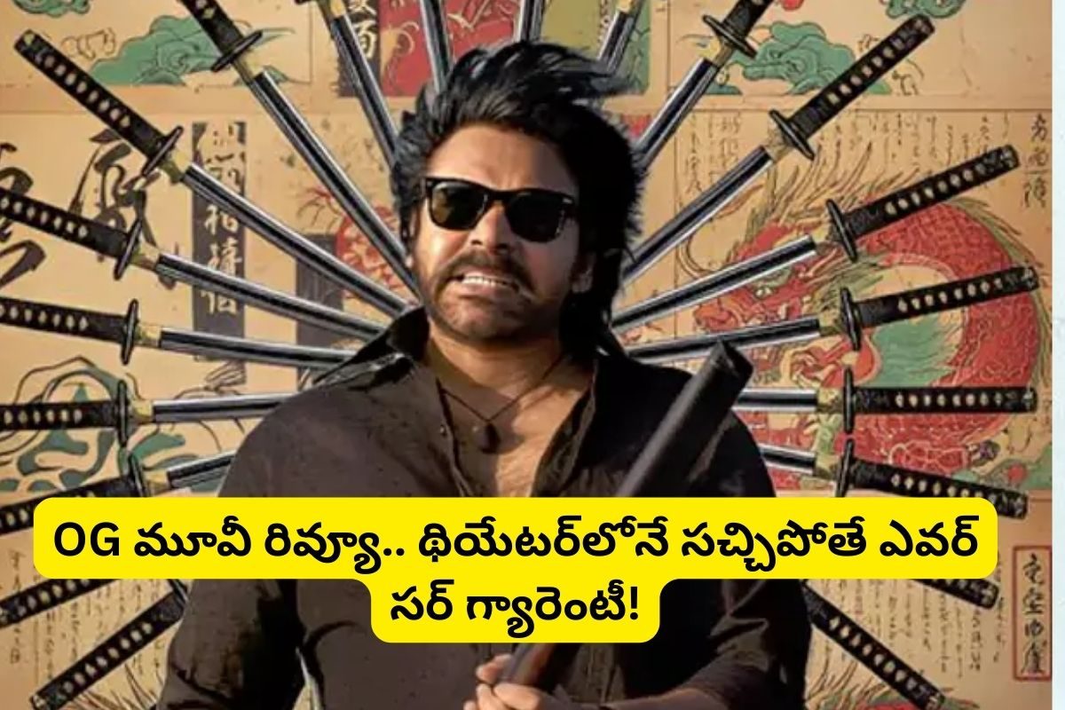 ఓజీ మూవీ రివ్యూ... ప్రీమియర్ టాక్.. థియేటర్‌లోనే సచ్చిపోతే ఎవరు సార్ గ్యారెంటీ!