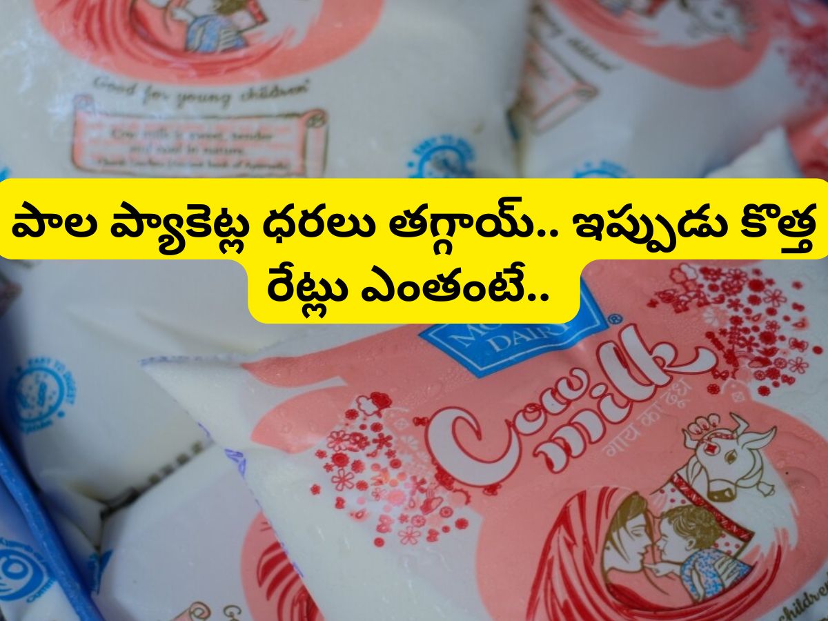 Milk Price Reduced: సామాన్యులకు భారీ శుభవార్త.. పాల ప్యాకెట్ల ధరలు ...