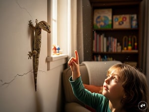 House Lizard Bites: Not Poisonous. What to Do