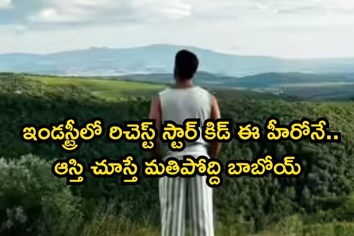 ఇండస్ట్రీలో రిచెస్ట్ స్టార్ కిడ్ ఈ హీరోనే.. వేల కోట్ల ఆస్తులు, లగ్జరీ కార్లకైతే లెక్కేలేదు