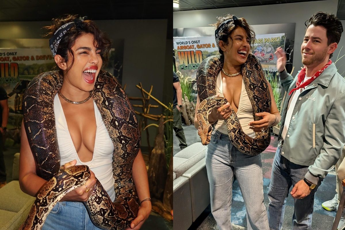 Priyanka Chopra: ప్రియాంక చోప్రా మెడలో భయంకరమైన పాము.. ఓరినాయనో, ఆమె ఫీలింగ్స్ చూశారా..?