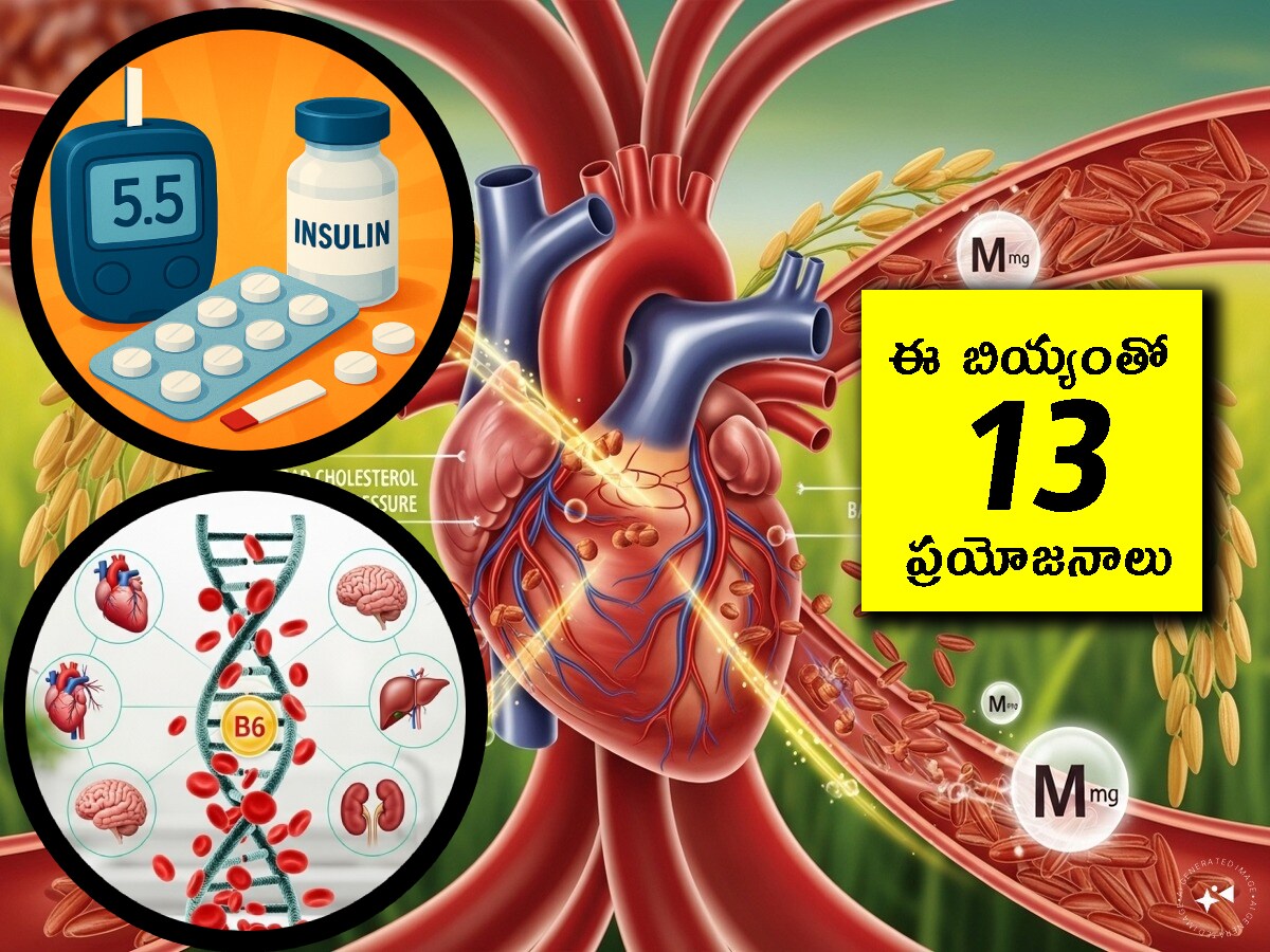 Red Rice Std Health Benefits of Red Rice: రోజూ ఈ బియ్యం తినండి.. బీపీ, డయాబెటిస్ ...