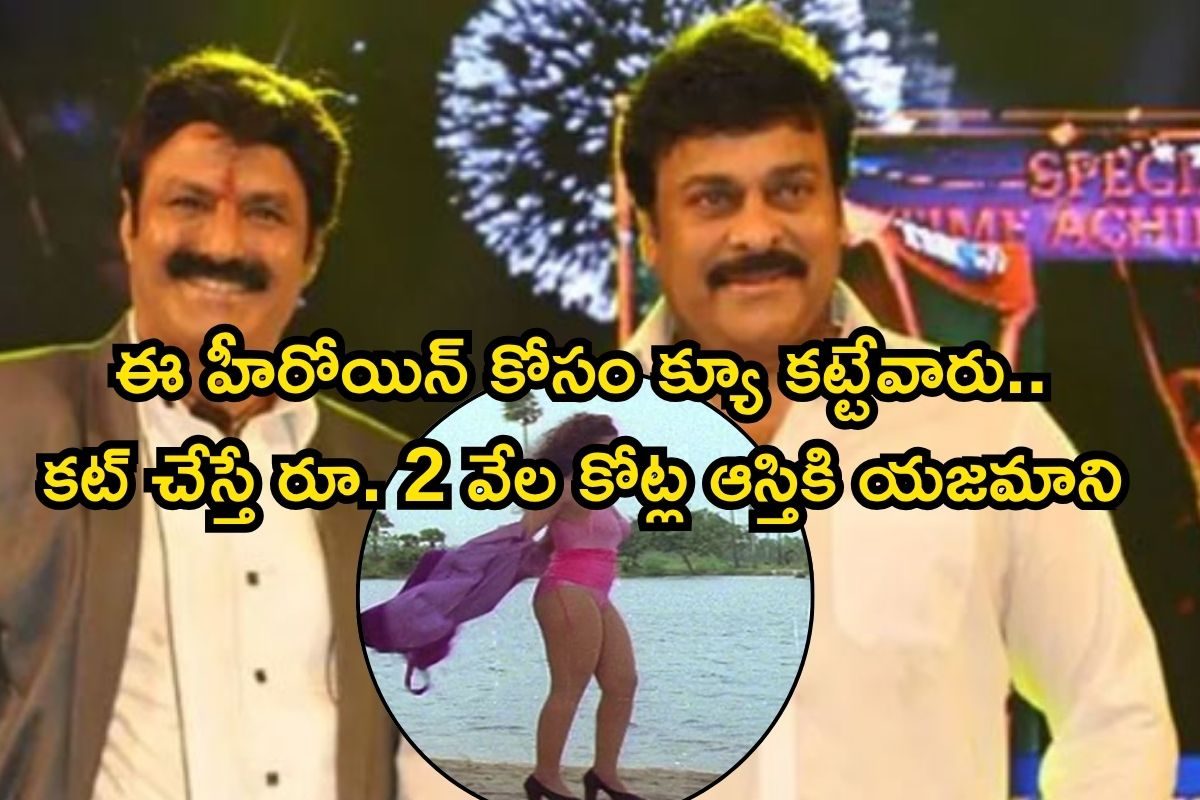 చిరంజీవి, బాలయ్యతో రొమాన్స్.. కట్ చేస్తే, రూ. 2 వేల కోట్ల యువరాణి.. అదృష్టమంటే ఈ హీరోయిన్‌