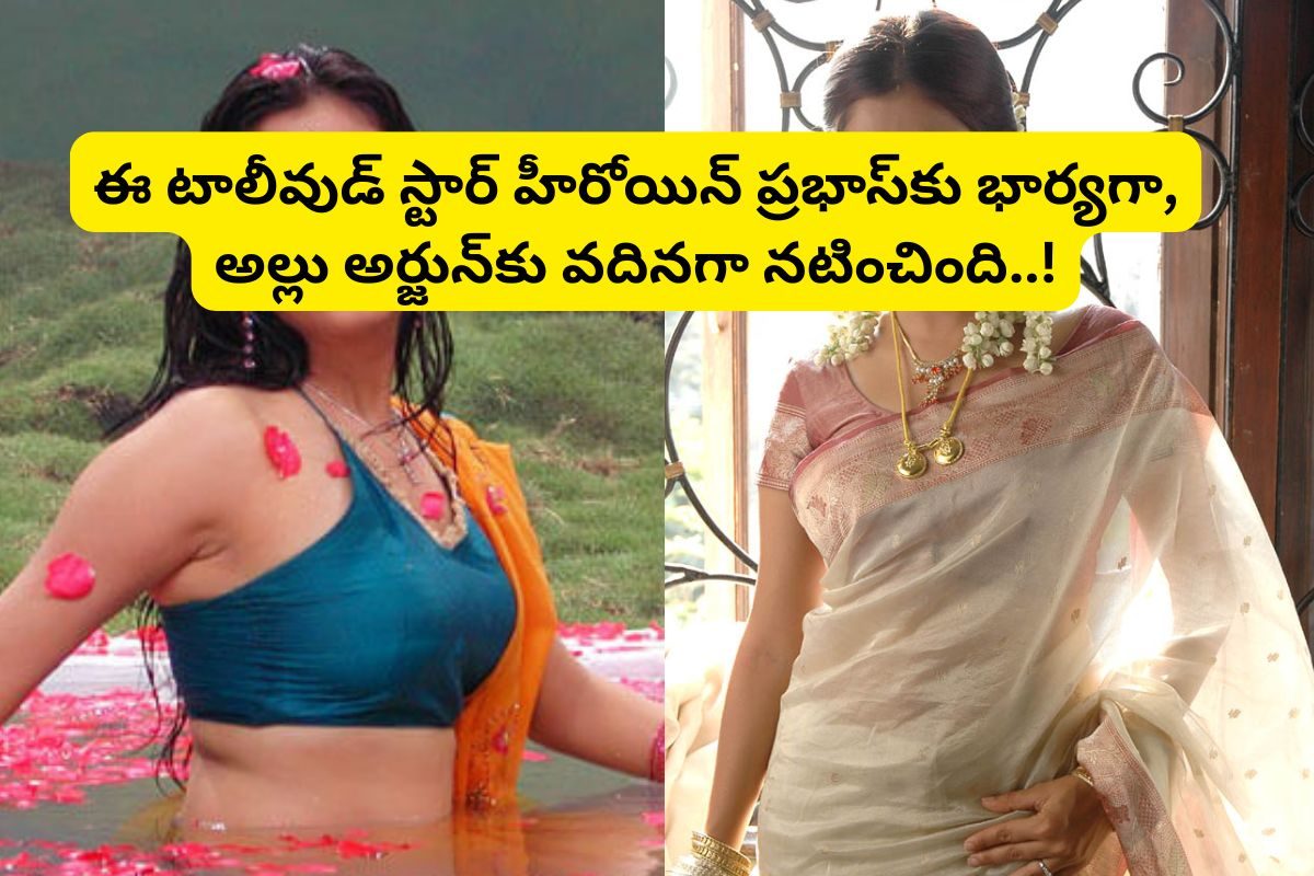 ప్రభాస్‌కు భార్యగా.. అల్లు అర్జున్‌కు వదినగా నటించిన ఏకైక హీరోయిన్ ఎవరో తెలుసా?