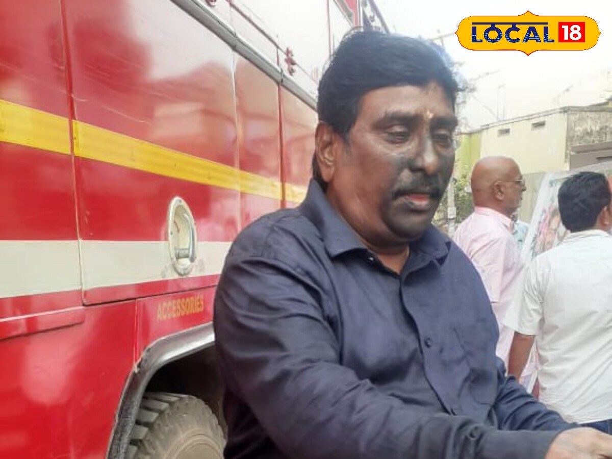 ఫంక్షన్ హాల్‌లో ఒక్కసారిగా మంటలు.. పొగలో చిక్కుకున్న వృద్ధురాలు.. ఆ ...