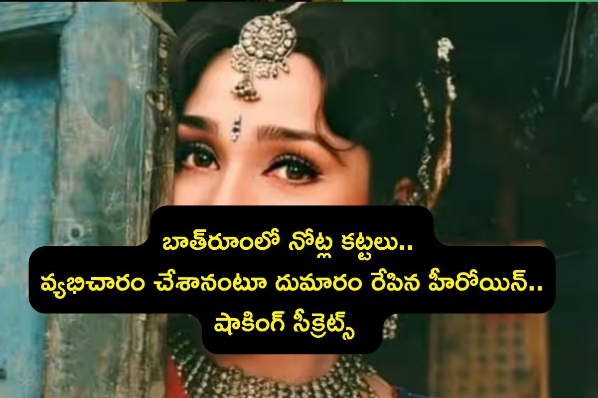 బాత్‌రూంలో నోట్ల కట్టలు.. వ్యభిచారం చేశానంటూ దుమారం, ఈ హీరోయిన్ మామూల్ది కాదురా మావా