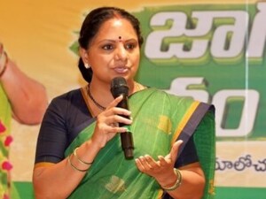 Kavitha Slams BRS on Kaleshwaram, Alleges Irrigation Failures & Project Delays