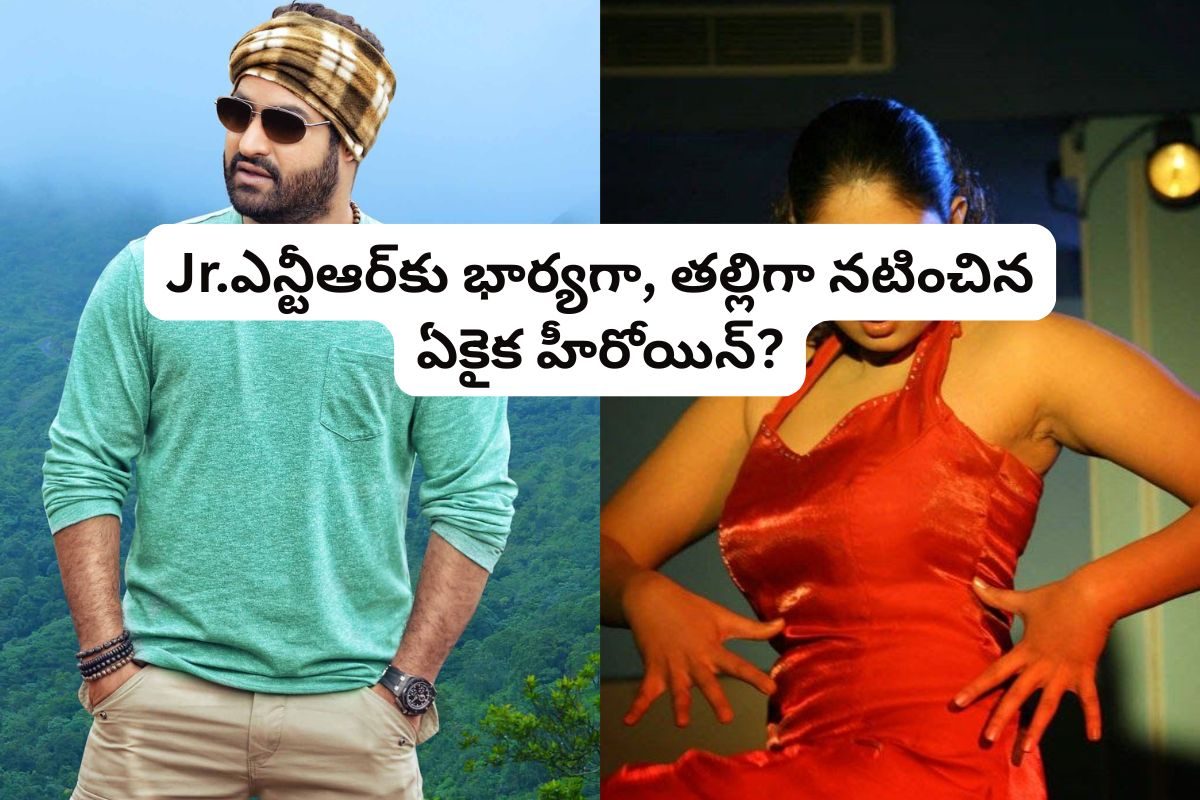 Jr NTR: జూనియర్ ఎన్టీఆర్‌కు భార్యగా, తల్లిగా నటించిన ఏకైక హీరోయిన్ ఎవరో తెలుసా?