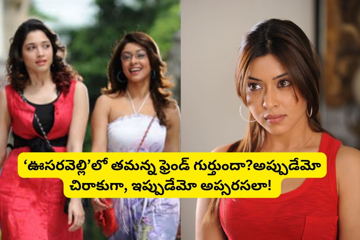'ఊసరవెల్లి' సినిమాలో తమన్నా ఫ్రెండ్ గుర్తుందా?.. ఇప్పుడెలా ఉందో చూస్తే ఫ్యూజులు అవుట్..!