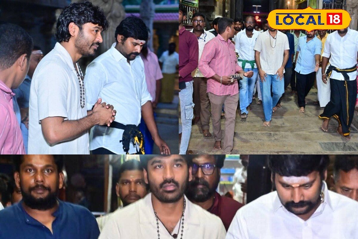 తెల్లవారుజామునే ఆ టెంపుల్‌కి వెళ్లిన హీరో ధనుష్.. ఫ్యాన్స్‌ని చూడగానే రియాక్షన్ చేంజ్